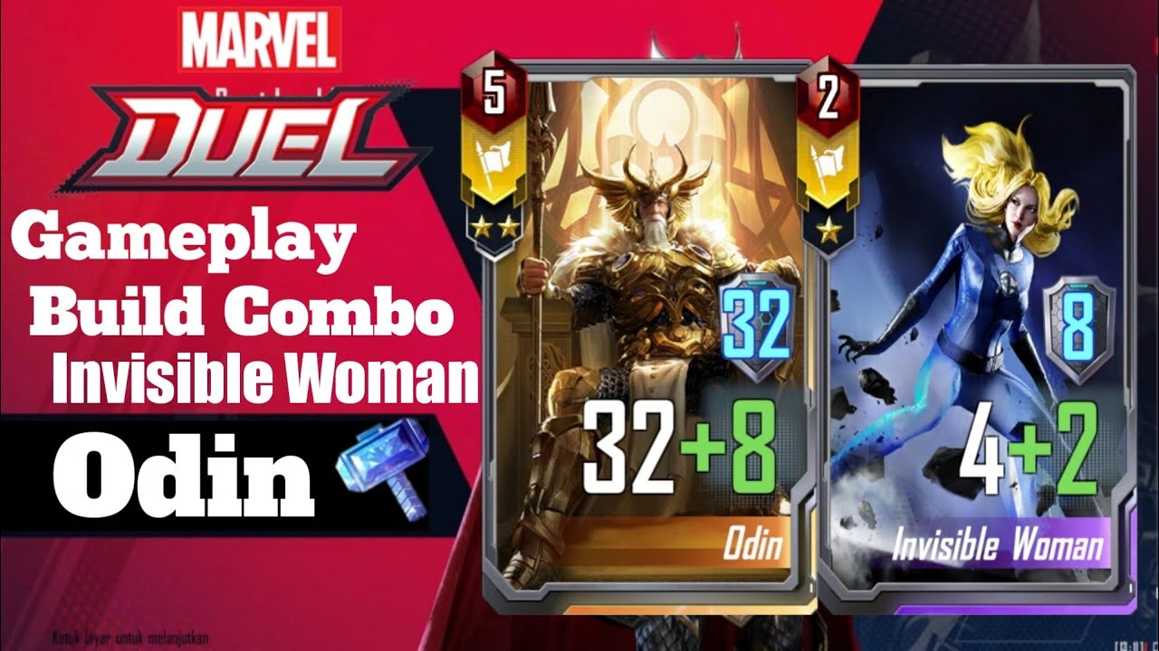 Marvel Duel | Build Combo Odin with Invisible Woman