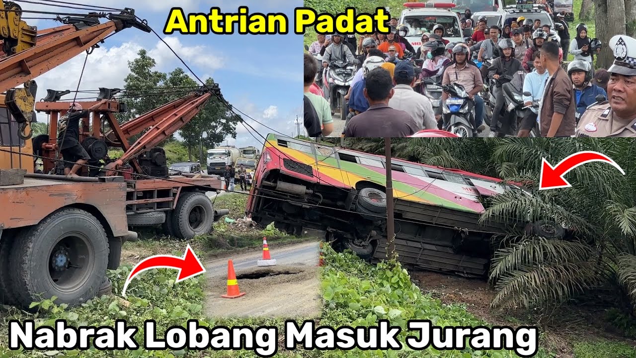 Evakuasi Bus Masuk Jurang