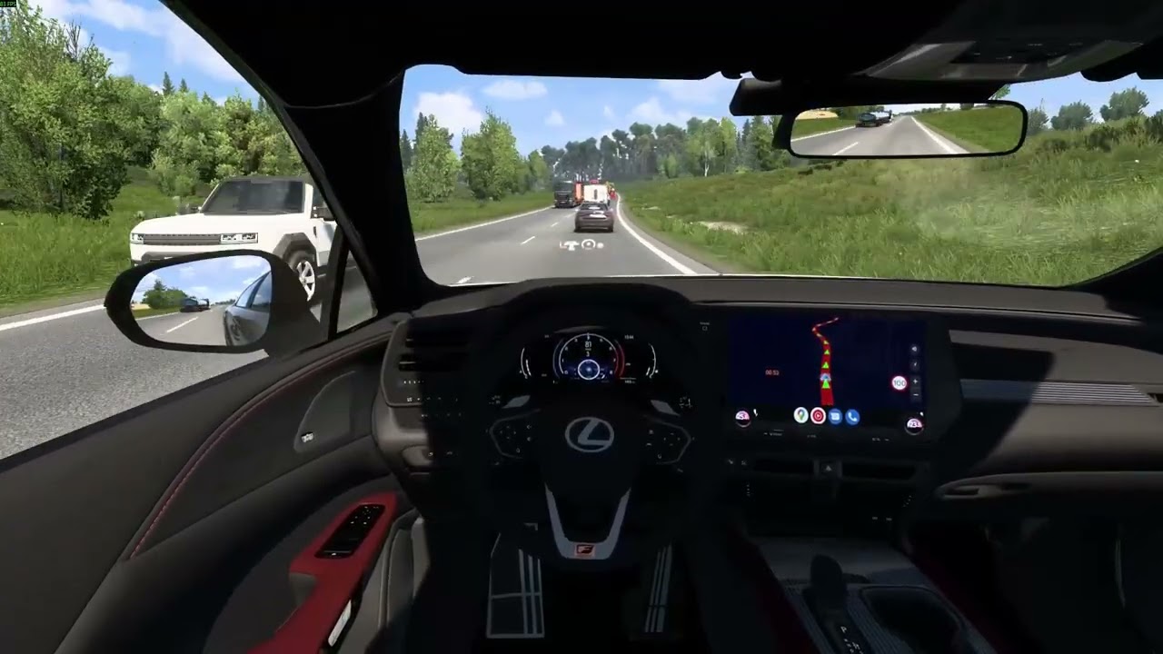 Lexus RX 500 H sürüş (ets2) #lexus #lexusrx500h #ets2lexus #ets #ets2 #ets2mods #ets2türkiye #cars