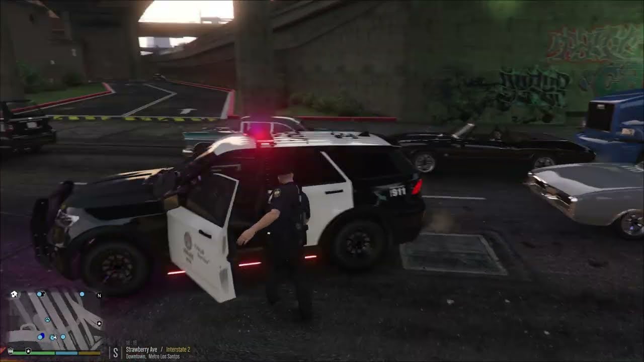 GTA V LSPD POLICE PATROL | LSPDFR #9