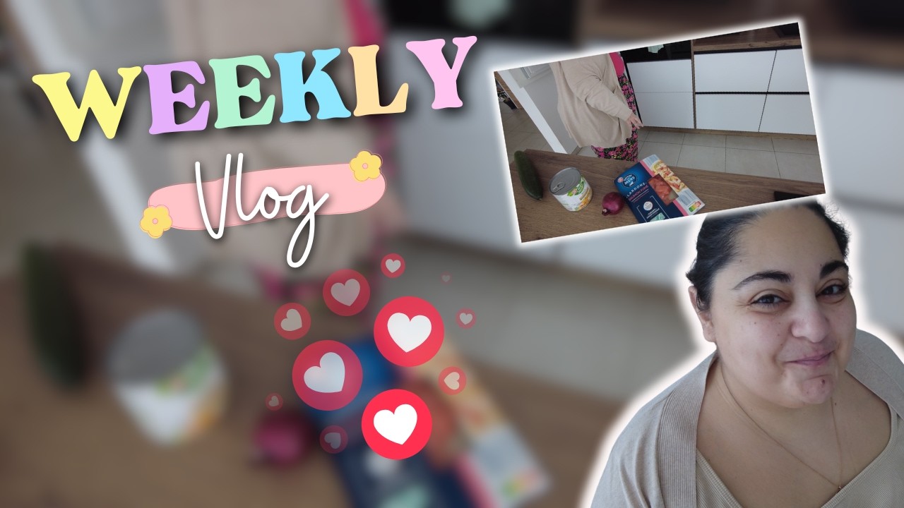 Routine quotidienne, idées repas et petit retour de courses. #weeklyvlog