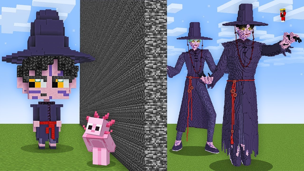 I Cheated With SCARY KPOP DEMONS In Minecraft Build Battle!