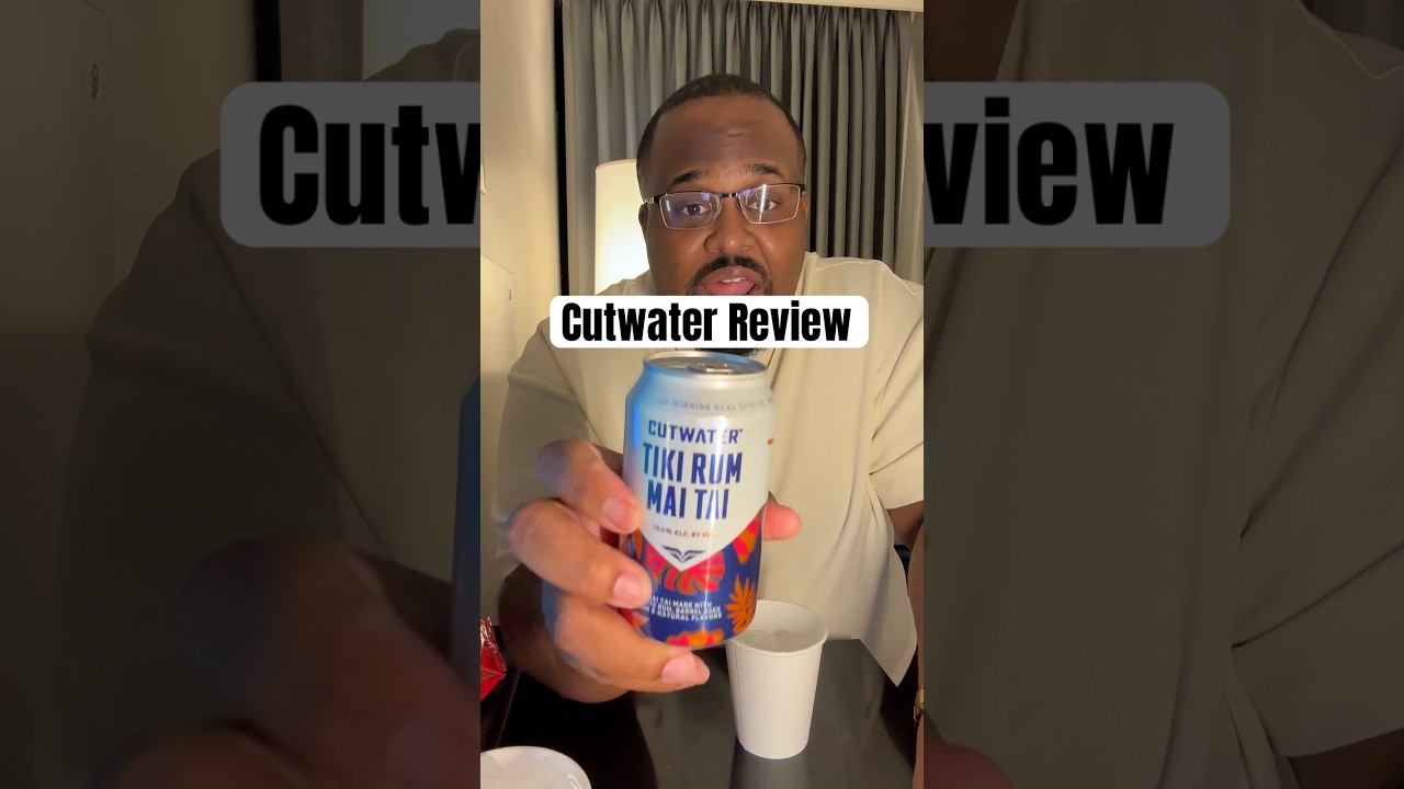 🍹 Tiki Rum Mai Tai Cutwater Review #cutwater