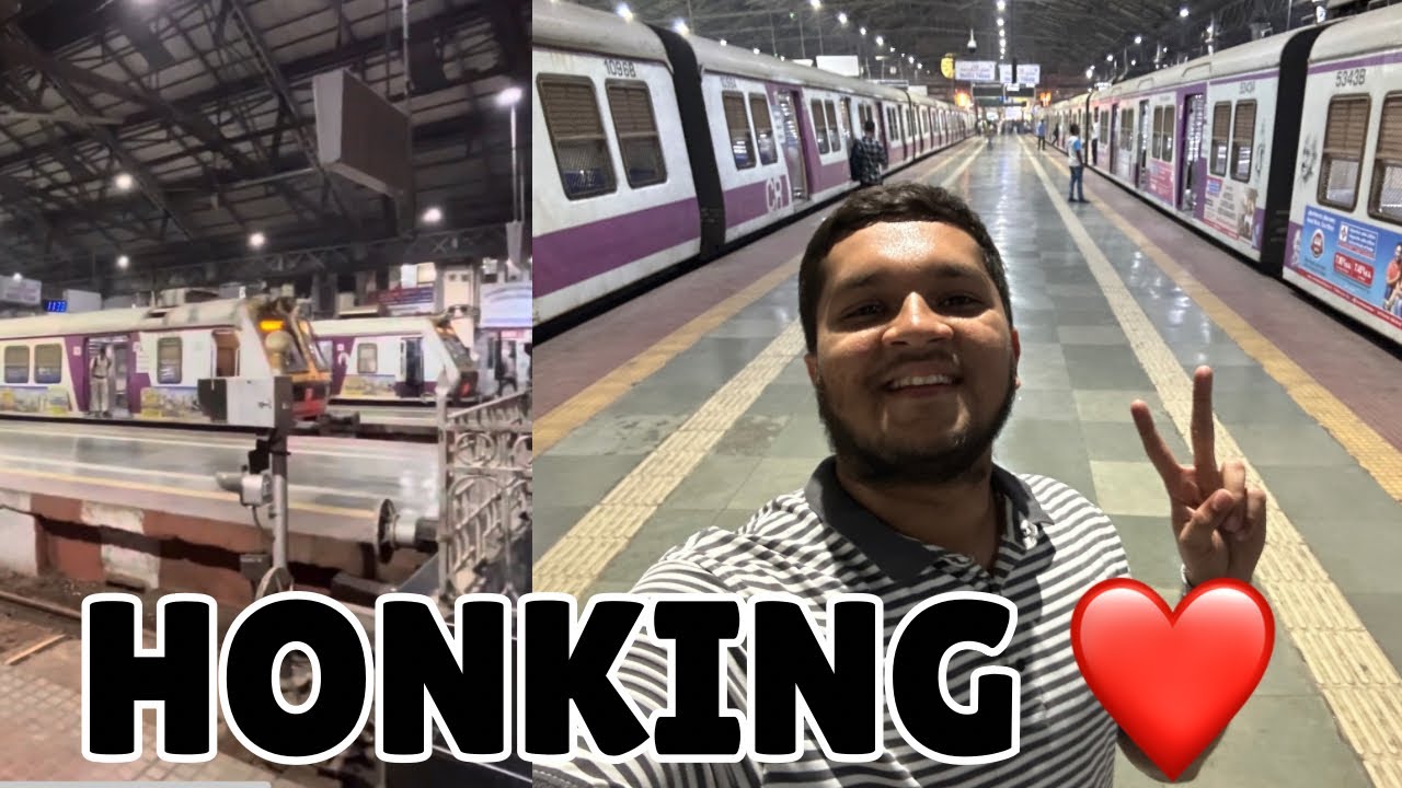 New Year Honking Rituals At CSMT 🚂❤️