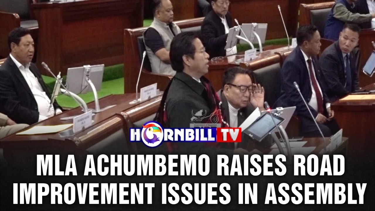 MLA ACHUMBEMO RAISES ROAD IMPROVEMENT ISSUES IN ASSEMBLY