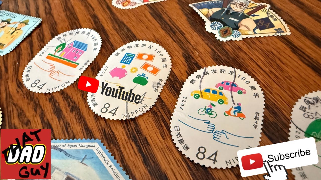 Moncton Stamp Show Haul + New Japanese Stamps & Series 28 LEGO Minifigure Reveal