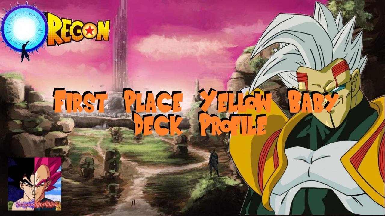 1ST Place Store Championship Yellow Baby Deck Profile! Dragon Ball Super Card Game