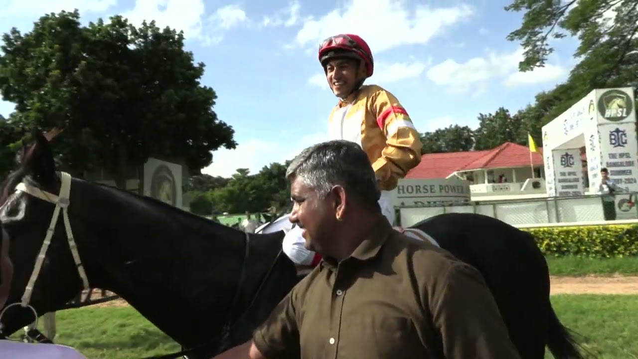 THE HPSL BANGALORE SUMMER DERBY GR 1 won by Santissimo