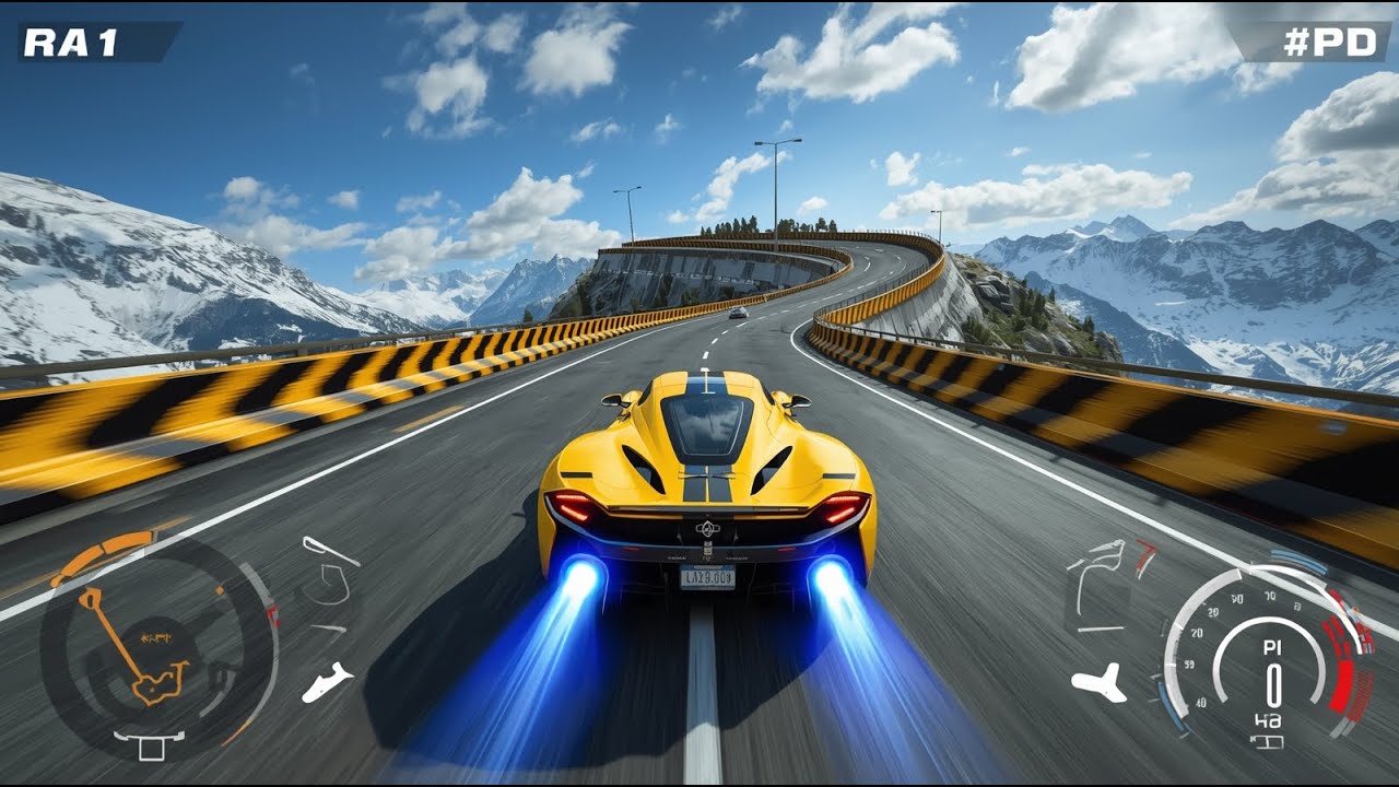 Crazy Car Mega Ramp Impossible Racing  Impossible Car Stunts