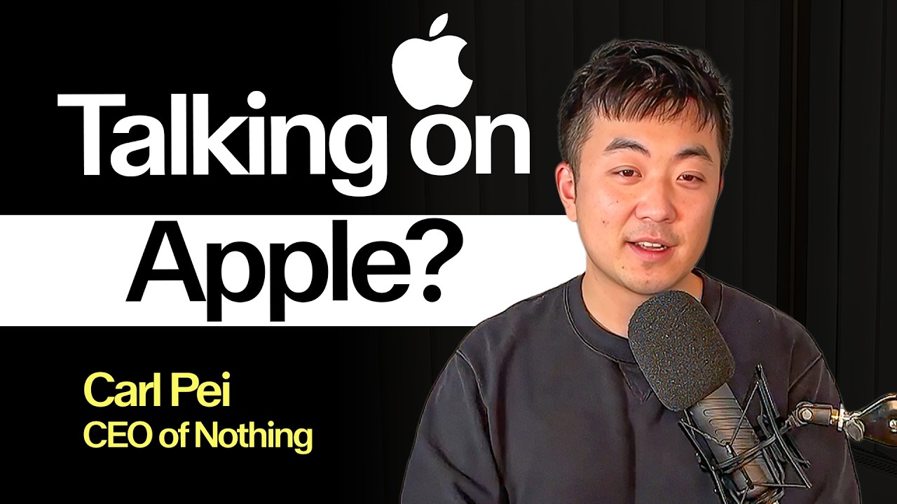 Taking on Apple with Nothing CEO Carl Pei