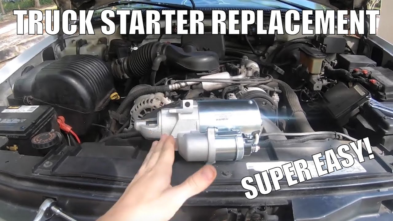 Замена стартера Chevy K1500