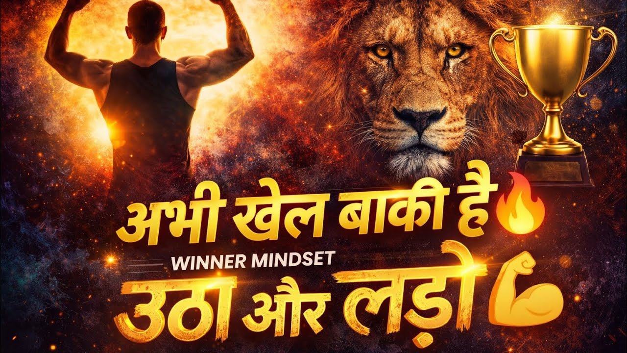 अभी खेल बाकी है 🔥 | Utho Aur Lado 💪 | Winner Mindset Motivation Speech 2026