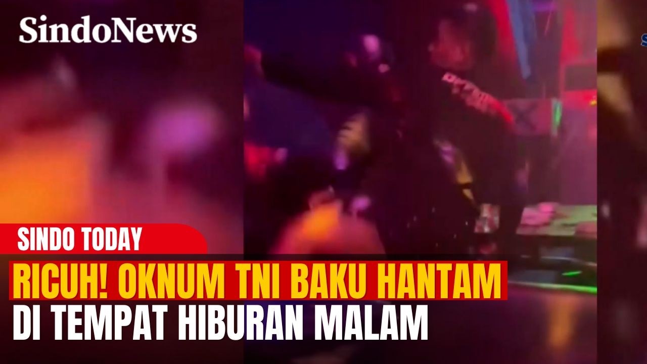 RICUH! Oknum TNI Baku Hantam di Tempat Hiburan Malam | Sindo Today | 05/04 | Part 1