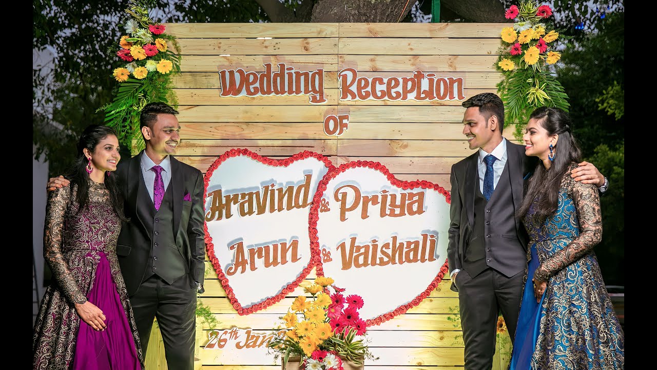 Our Beautiful love Story 😍 || Reception Moments ❤️ @Arun_Aravind_Twins