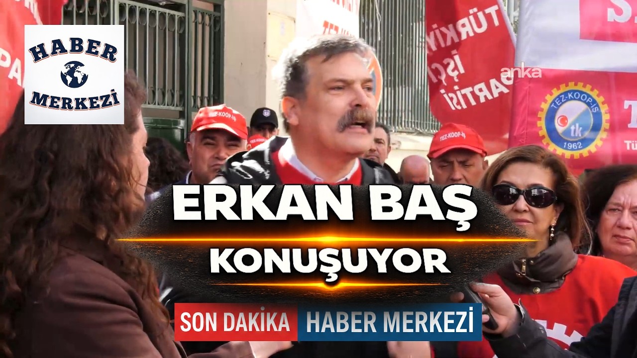 TİP Genel Başkanı Erkan Baş, grevdeki Özel İtalyan Lisesi öğretmen ziyareti İstanbul #Canlı