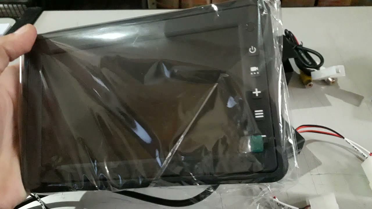 Monitor Tela 7 Polegadas com C&acirc;mera de R&eacute; Vis&atilde;o Noturna Bivolt Orbe CD4148