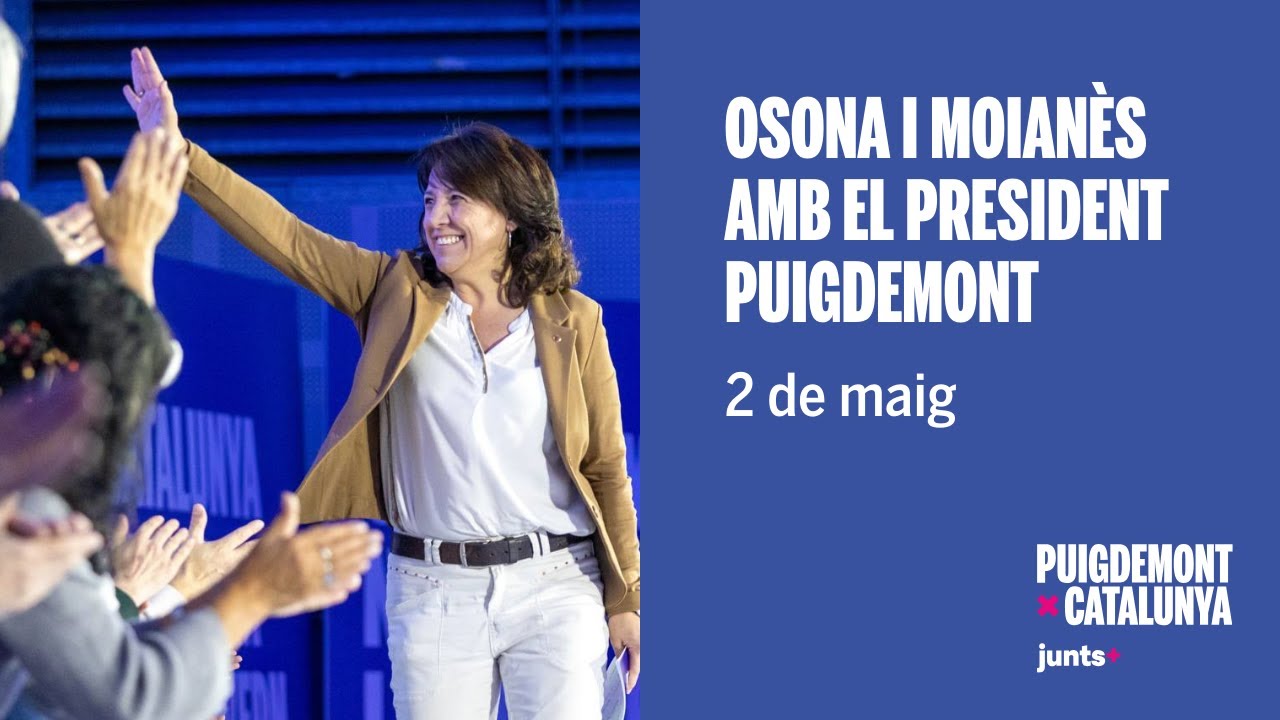 🎥 Osona, el Moianès i el Lluçanès amb el president Puigdemont - 02.05.24 #12M