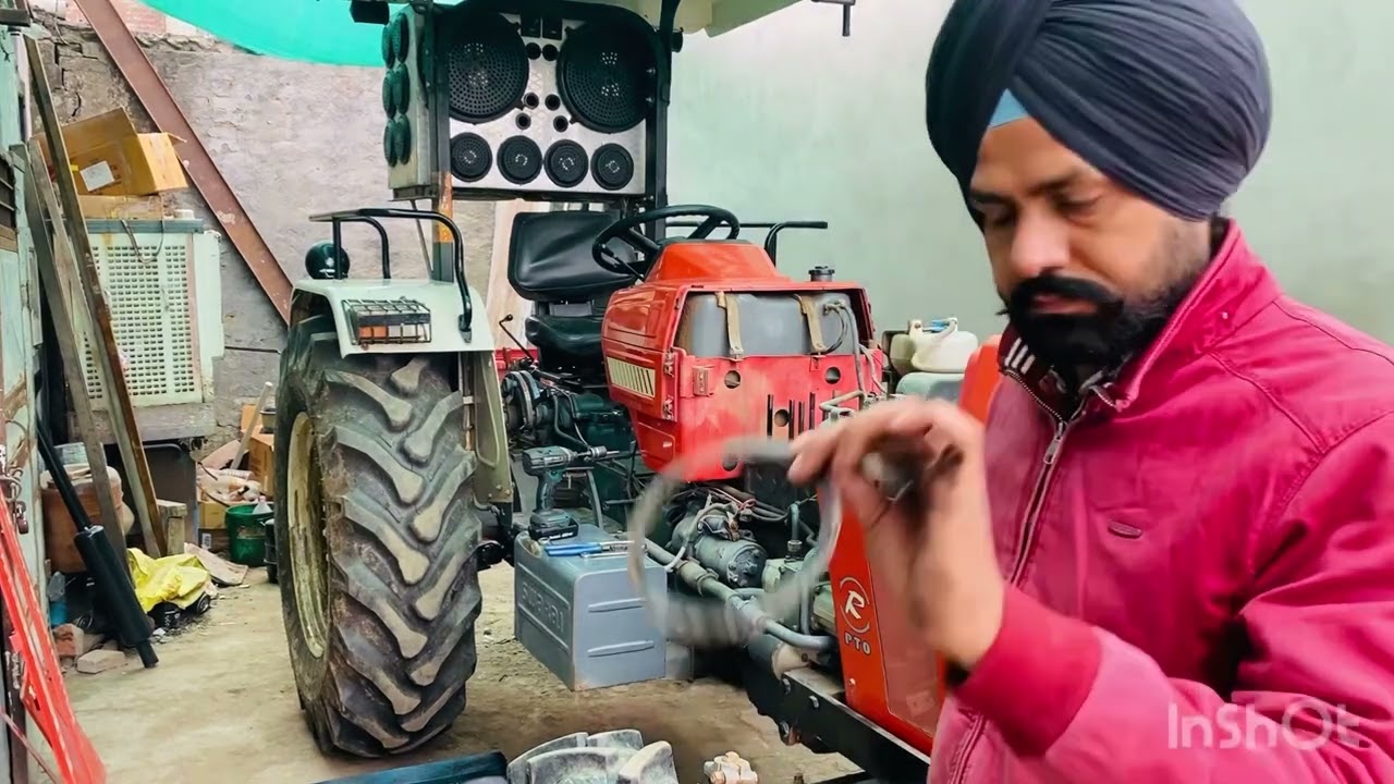 #swaraj855 head gasket repair ￼