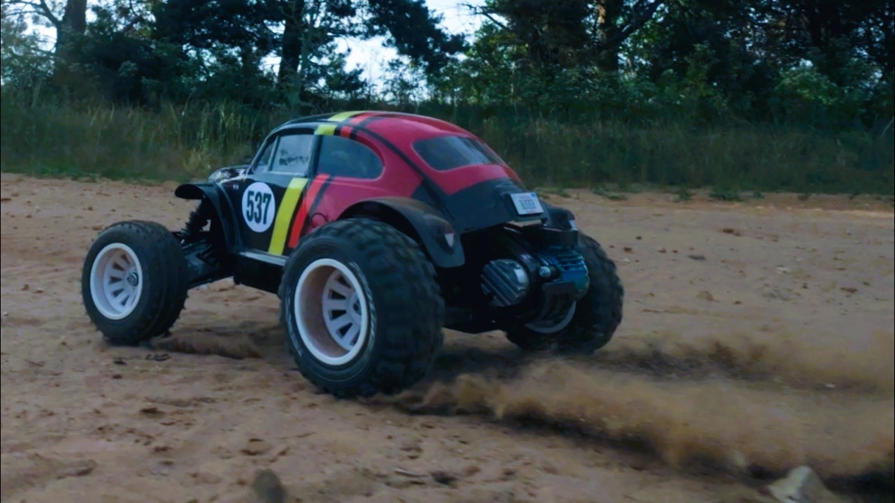 First Time On Sand with the Tamiya Blitzer Beetle
