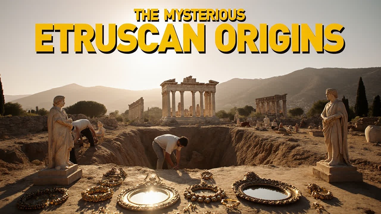 NO MID ADS - Soft-Voiced Documentary The Etruscan Civilization - Cozy Ancient Mystery For Sleep