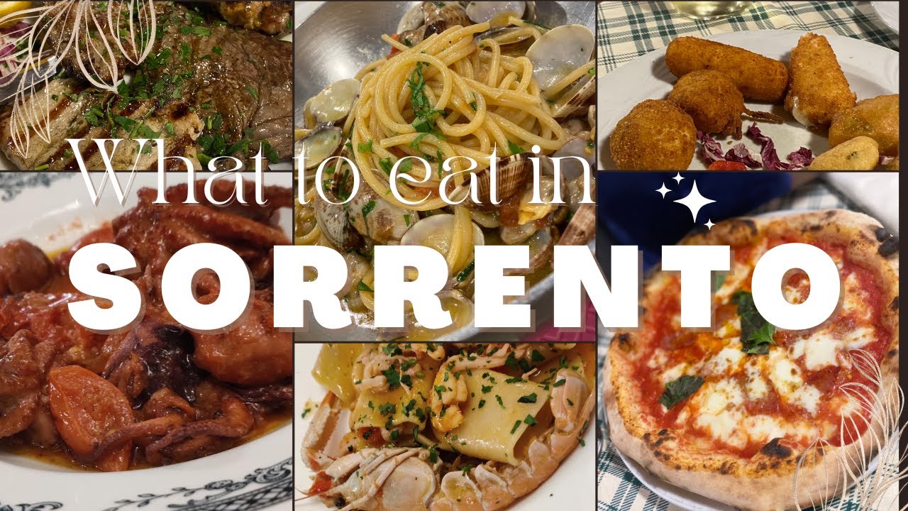 Sorrento Food Tour #travelvlog #foodinsorrento #OParrucchiano #ristorantesantonino #couplevlog