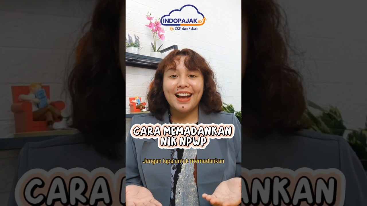 Cara Memadankan NIK dan NPWP #nik #npwp #konsultanpajak #dirjenpajak #pajakindonesia #spt #shorts
