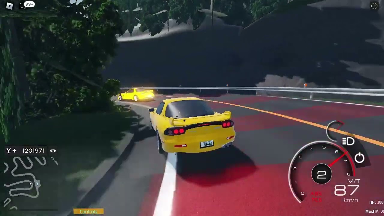 POV: racing the same car but yours is stock (Midnight Racing: Tokyo)