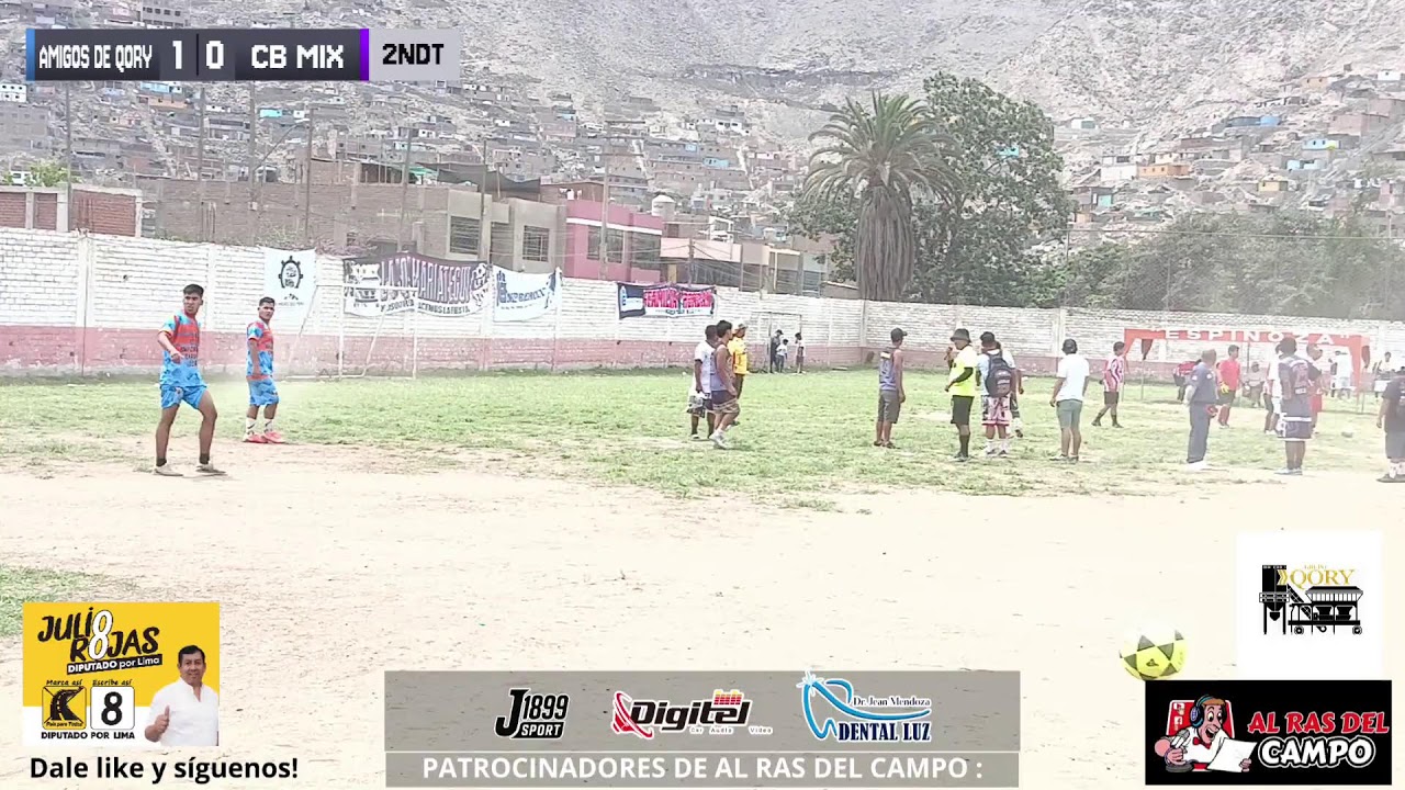 🏆 FELIZ ANIVERSARIO GRUPO QORY
⚽ AMIGOS D QORY 🆚 GRUPO CB MIX⚽
➡️ SEMIFINAL