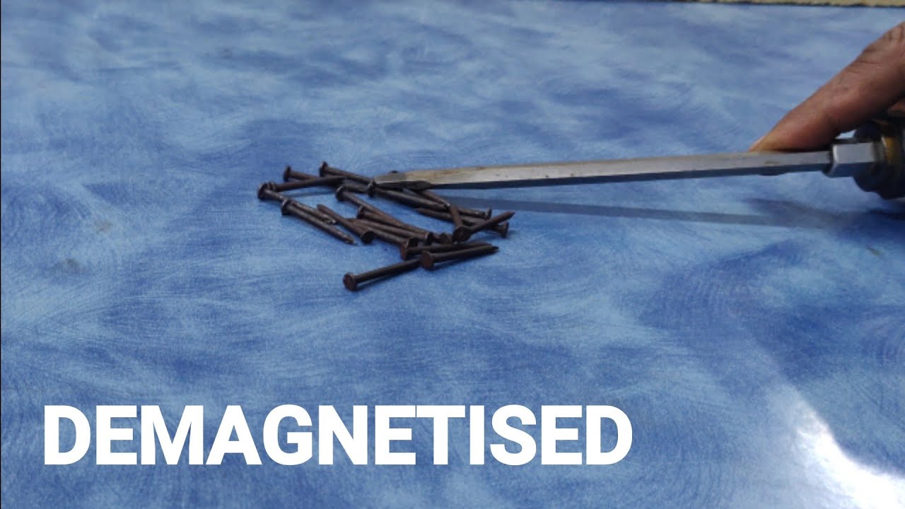 HOW TO DEMAGNETISE THE SCREWDRIVER    ???