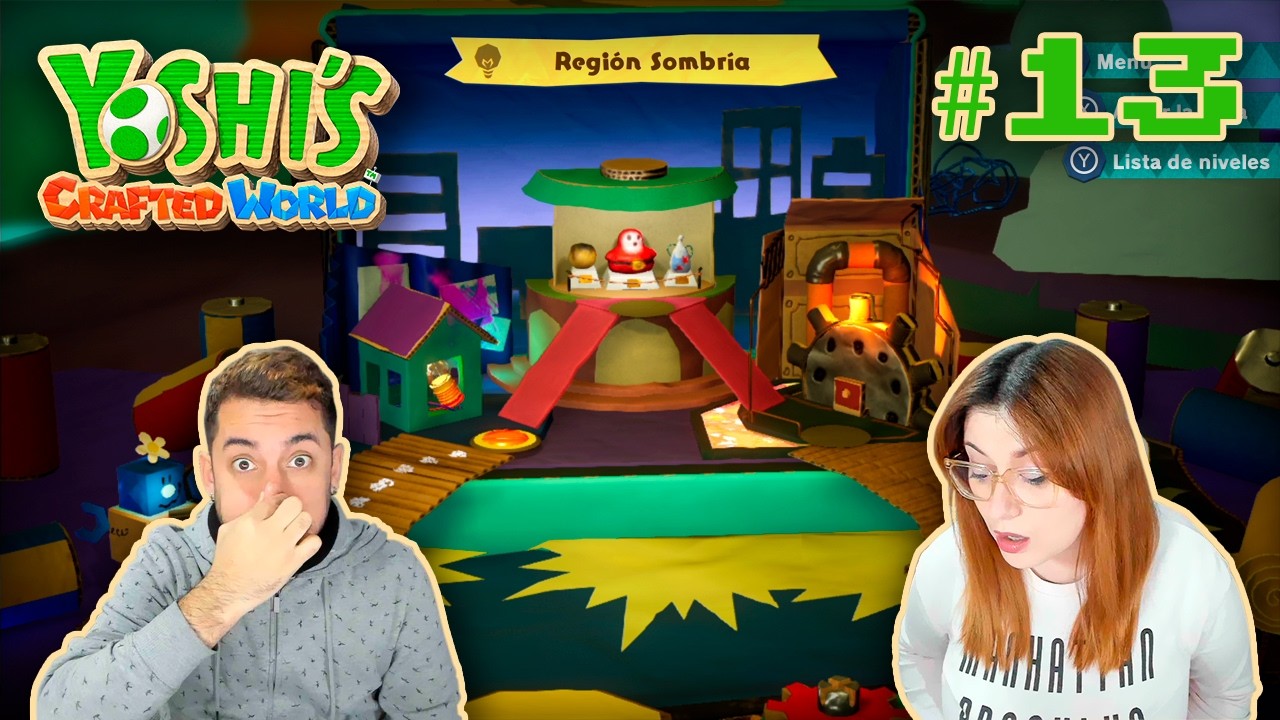 🔴LA REGIÓN ESPACIAL🚀🪐 Yoshi's Crafted World con Carni #13 | En español