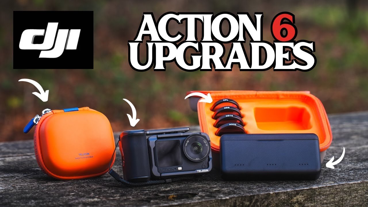 Необходимые обновления для DJI Osmo Action 6 // Аксессуары Telesin