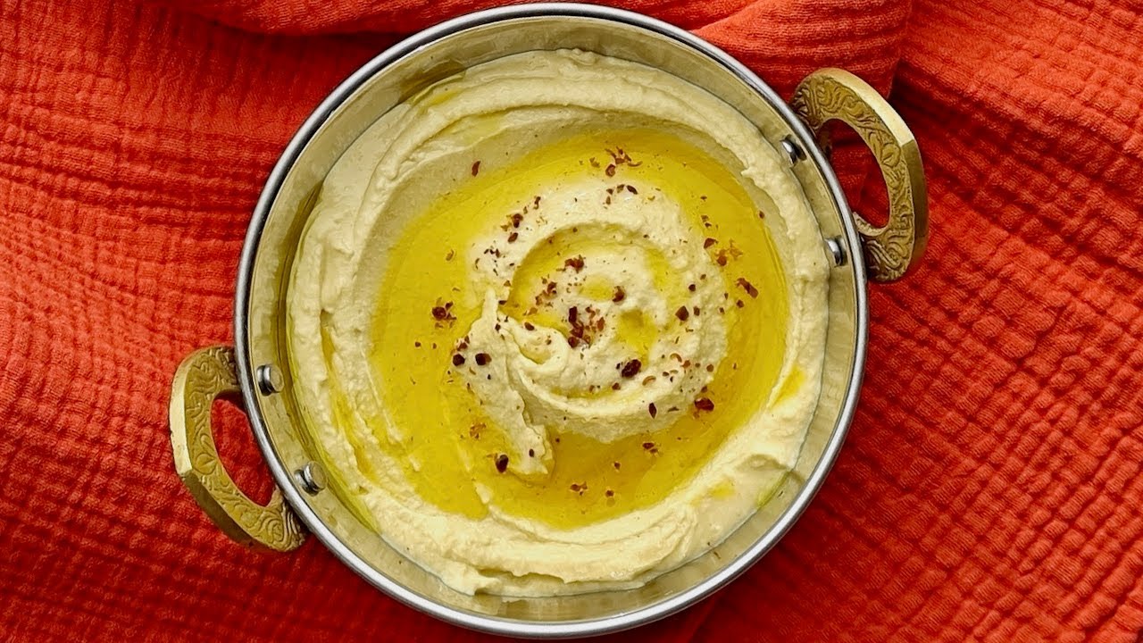 Hummus from Middle Eastern Online Cooking Class Inspired by Michael Rantissi