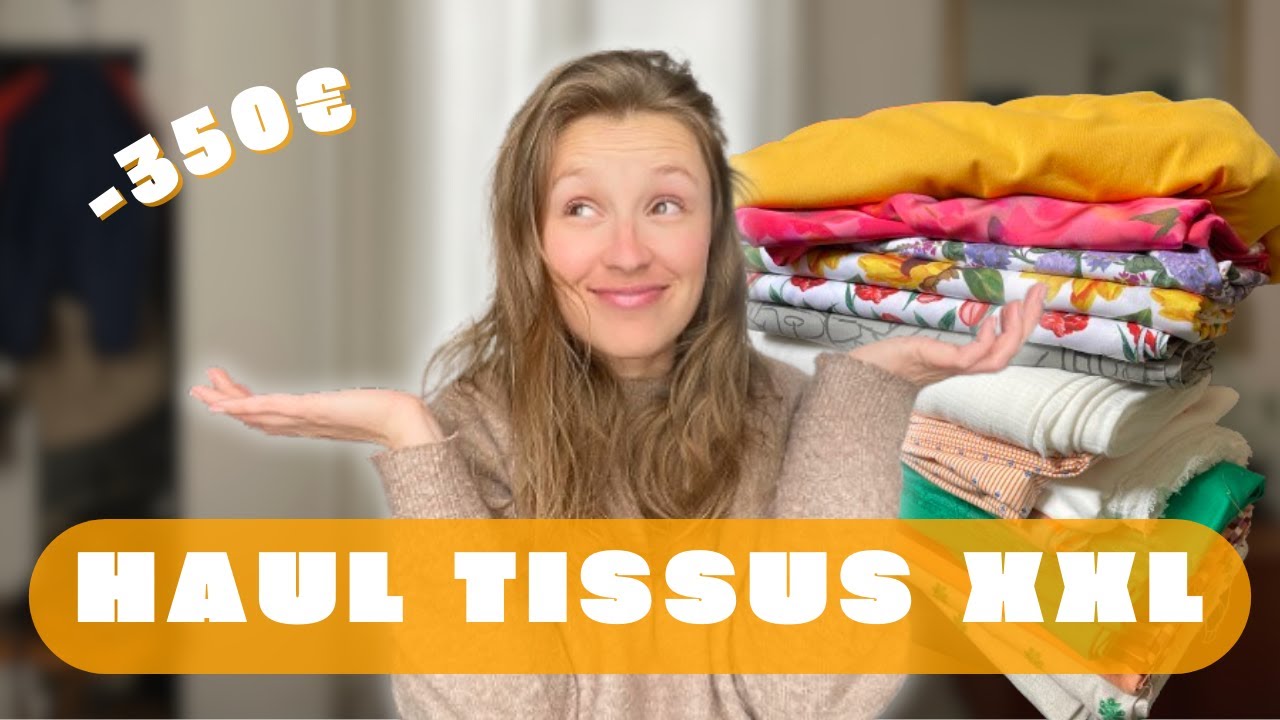 ENORME HAUL TISSUS et mes inspirations pour l'été !