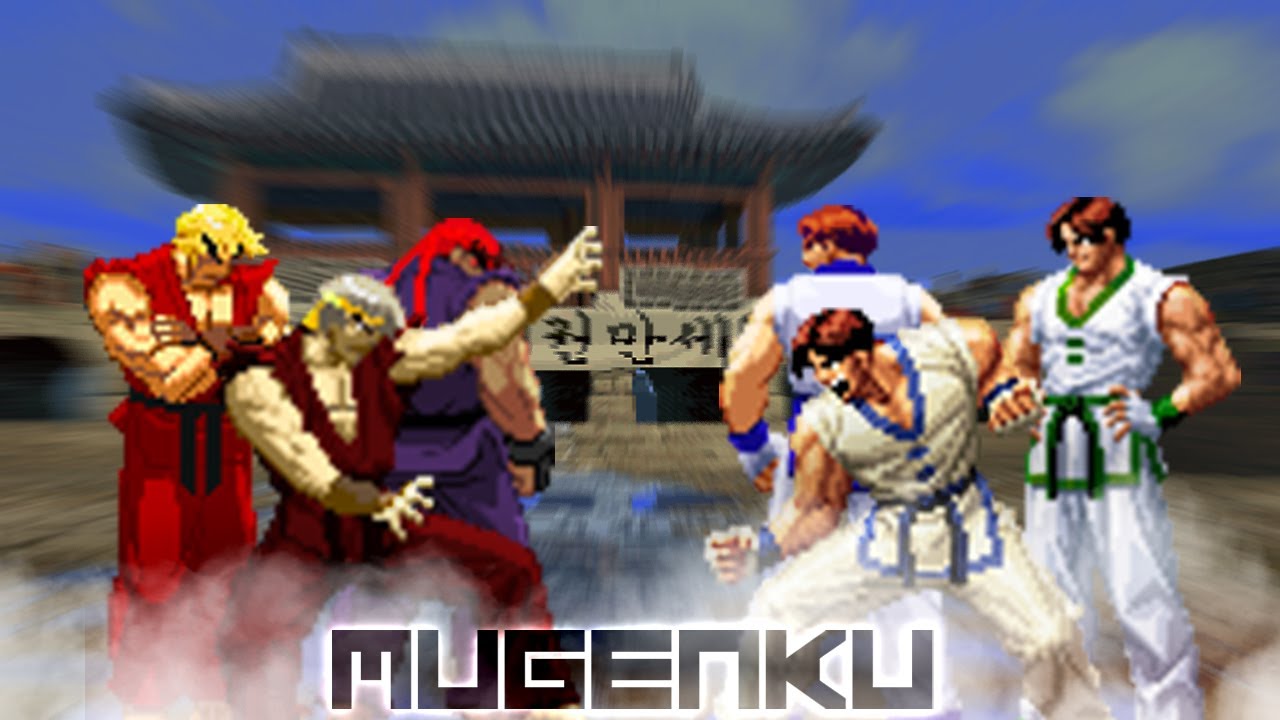 New Tag Team System! ft Ryu/Ken/Evil Ryu vs Kim Kaphwan Team! Ikemen Mugen Street Fighter Multiverse