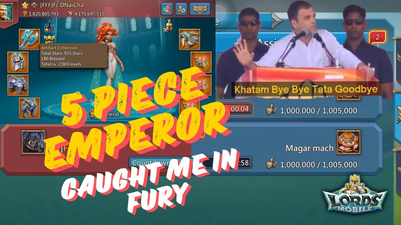 Lordsmobile : F2P Rally trap II UNbreakable ?? (на хинди)
