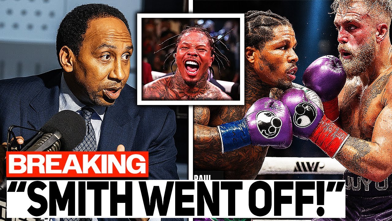 Stephen A. Smith DESTROYS Gervonta Davis For Fighting Jake Paul│This Got Heated!