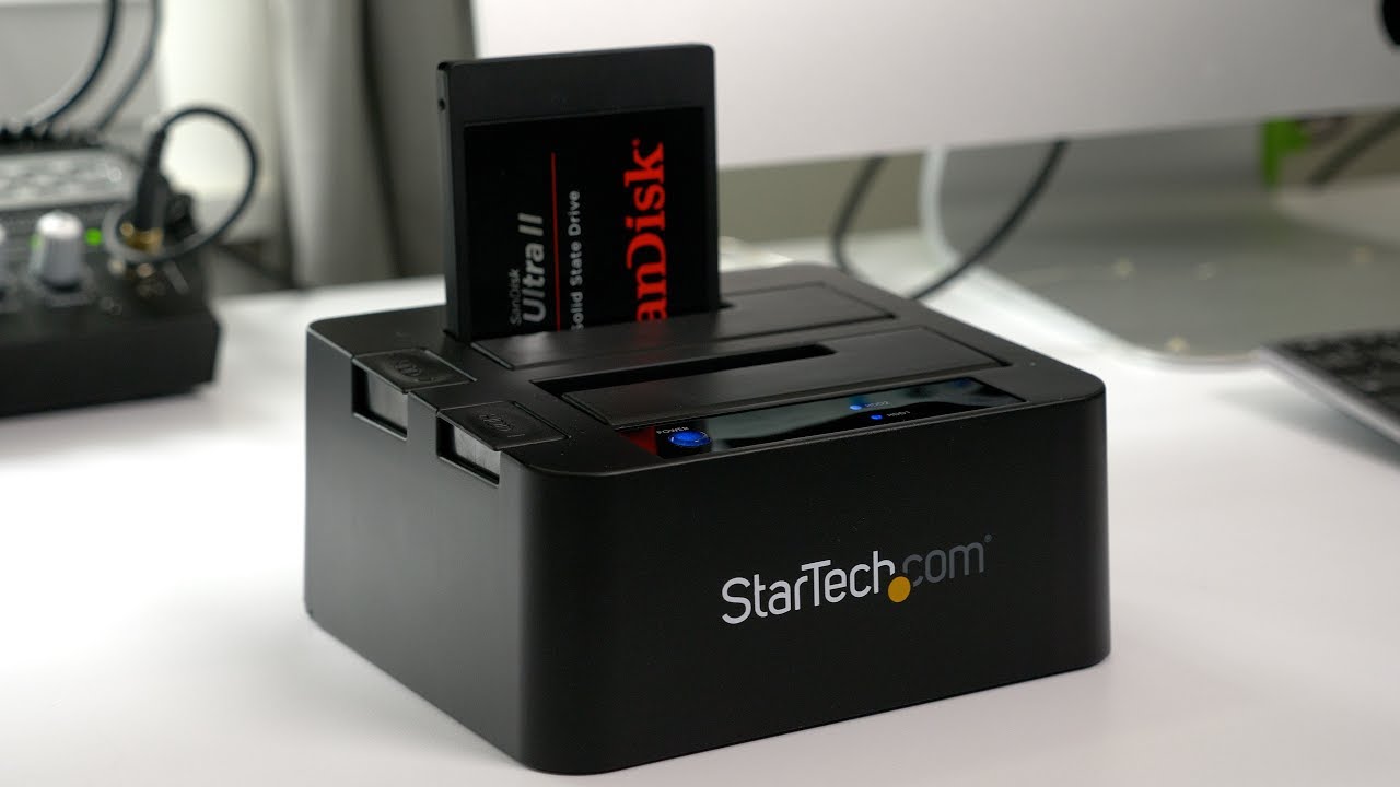 Практическое занятие: док-станция StarTech USB 3.1 с двумя отсеками SATA