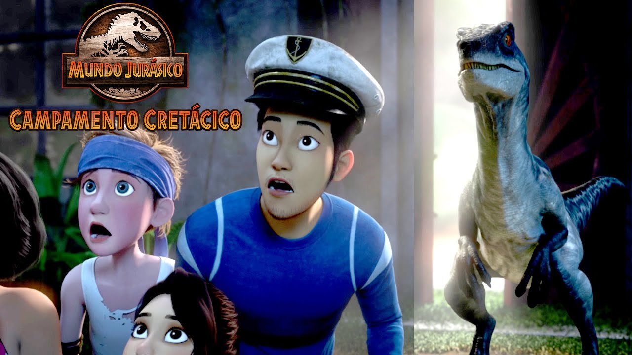 Blue conoce al equipo | JURASSIC WORLD CAMPAMENTO CRETÁCICO | Netflix