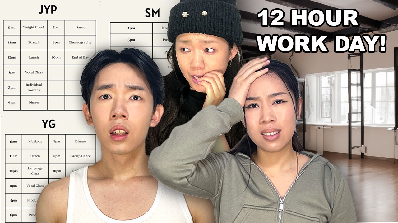 Living as a KPOP trainee for a day!