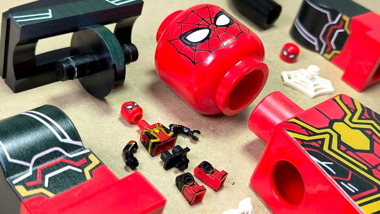 lego spiderman | integrated suit of Spiderman : no way home | Giant Spiderman | lego unofficial 
