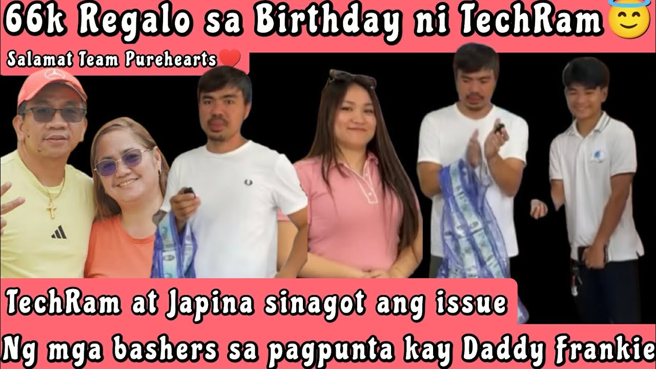 TECHRAM PINAG SABIHAN ANG MGA BASHER | JAPINA NAG SALITA NADIN ,AT HINDI APEKTADO SA MGA PANINIRA 