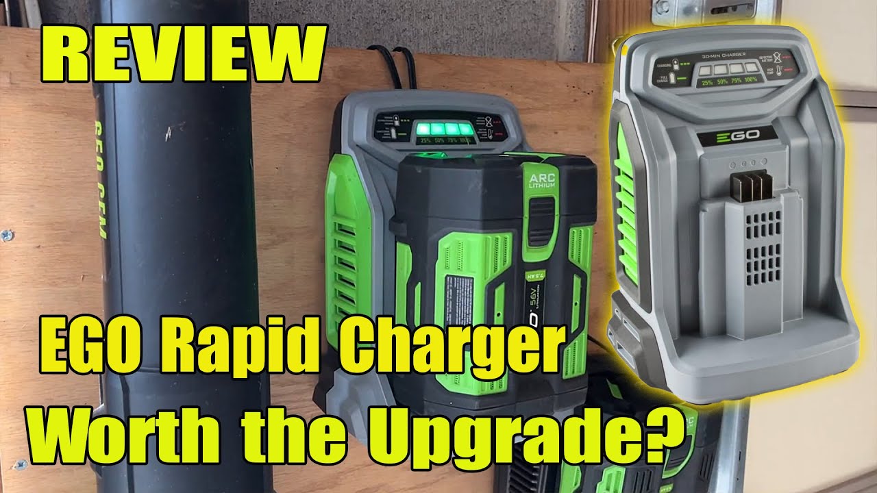 EGO Power+ CH5500 Rapid Charger Review | 56V Lithium-Ion Fast Charging for EGO Tools