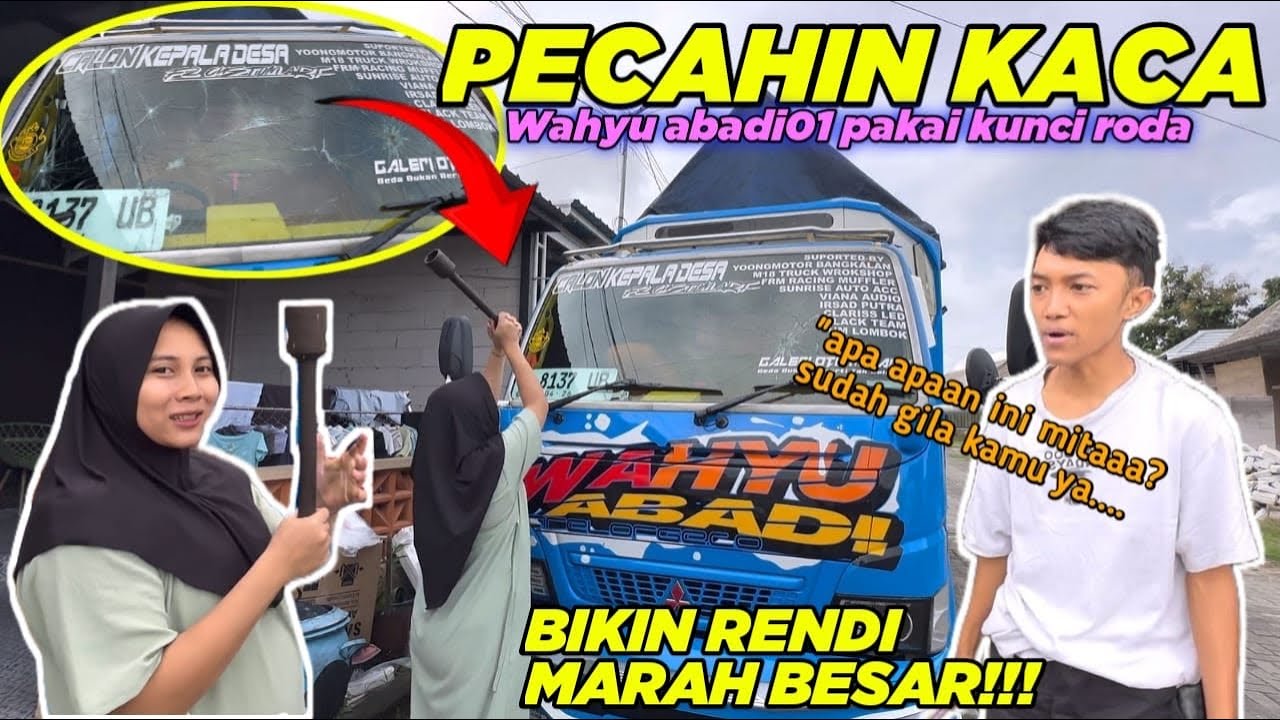 MITA PECAHIN KACA WAHYU ABADI01 BIKIN RENDI NGAMUUKKK!!!!