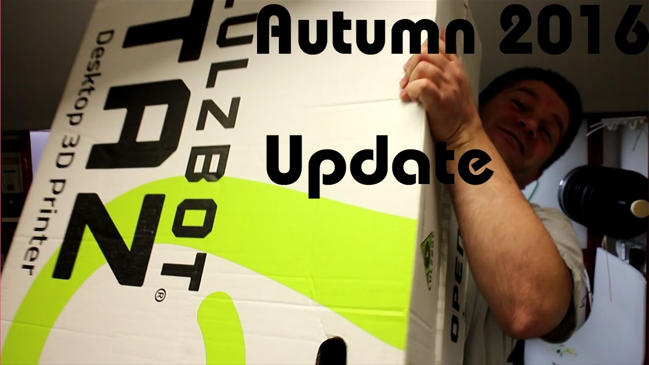Autumn 3D Printing adventures update - TCT Show 2016 highlights, projects, machines & materials