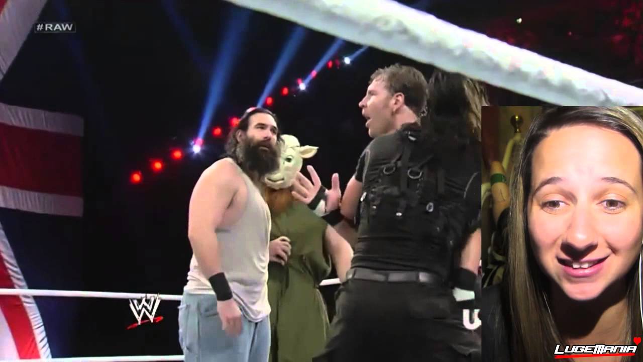 WWE Raw 11/11/13  CM Punk Daniel Bryan vs The Shield Main Event Live Commentary