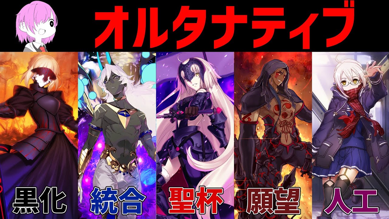 【ゆっくり型月解説】〔オルタ〕サーヴァントについてゆっくり解説