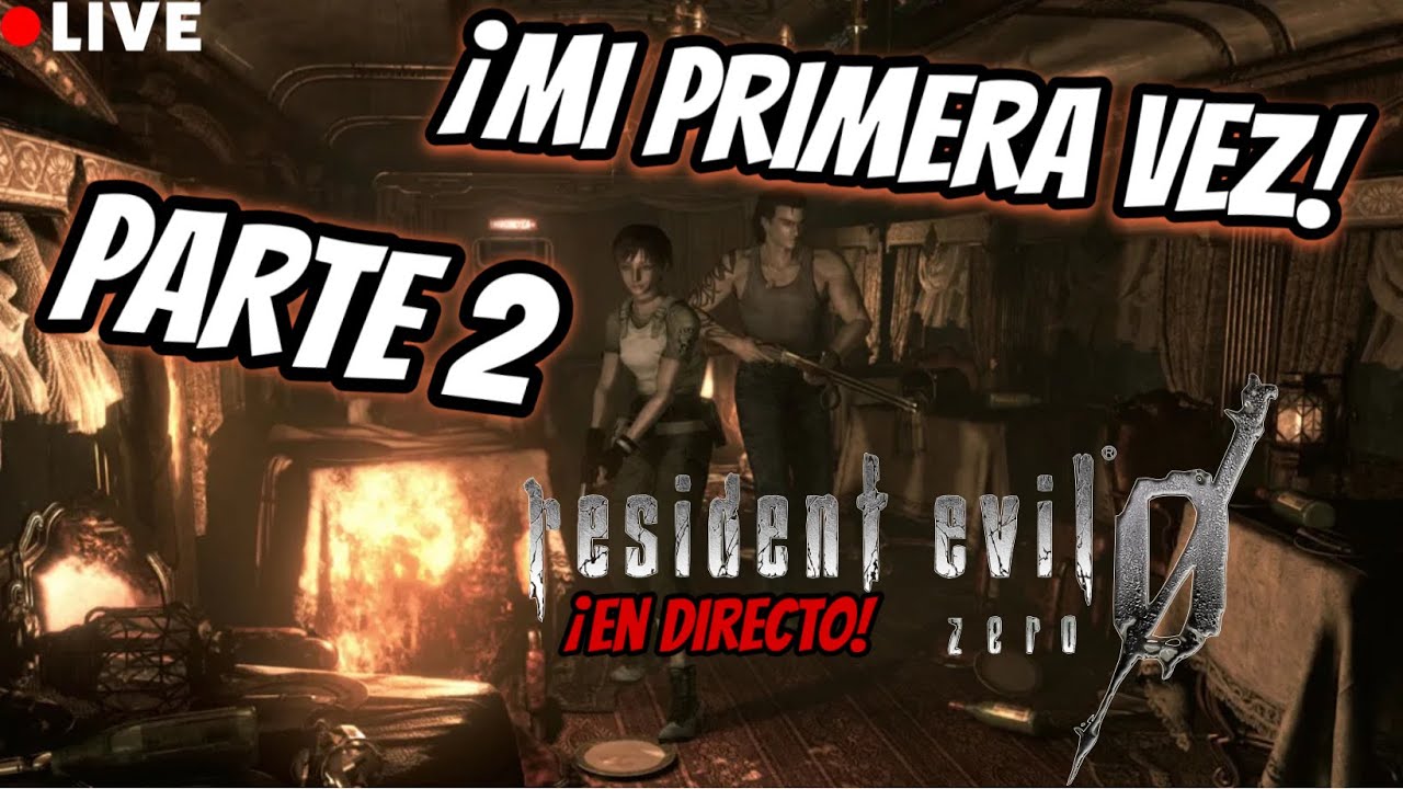 😱 CONTINUAMOS RESIDENT EVIL 0 EN VIVO | ¿Sobrevivimos hoy? 👀 SUSCRÍBETE y únete al terror 🔴