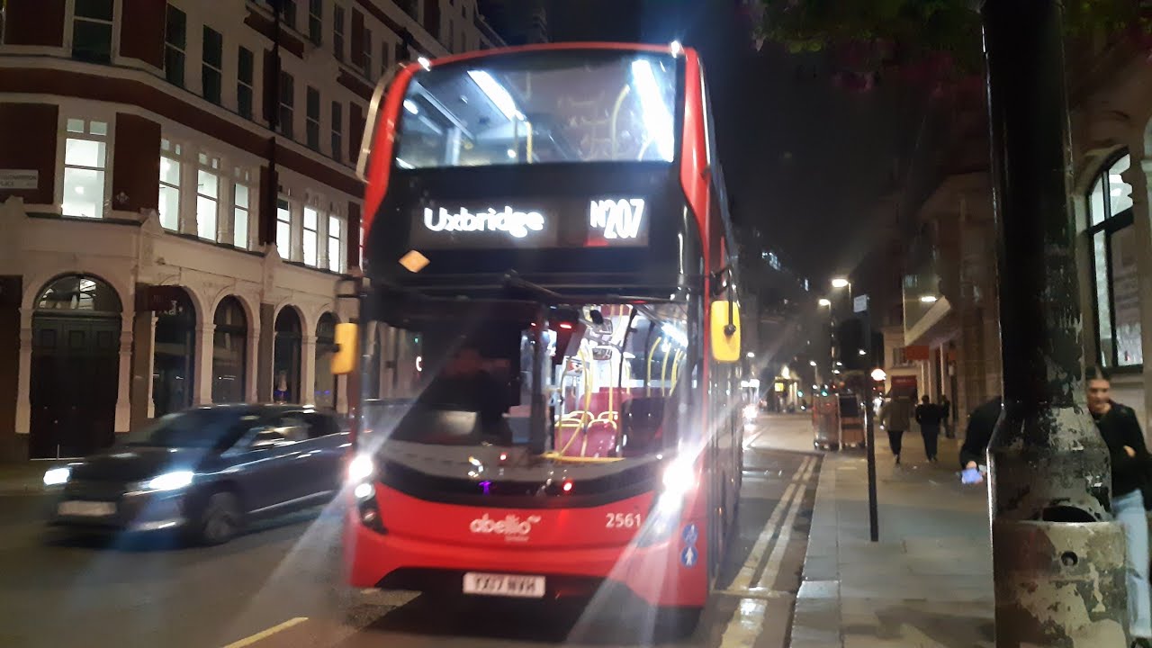 Shabby FRV - TFL Bus Route N207: Holborn - Uxbridge | 2561 /  YX17NVH - Abellio London!!