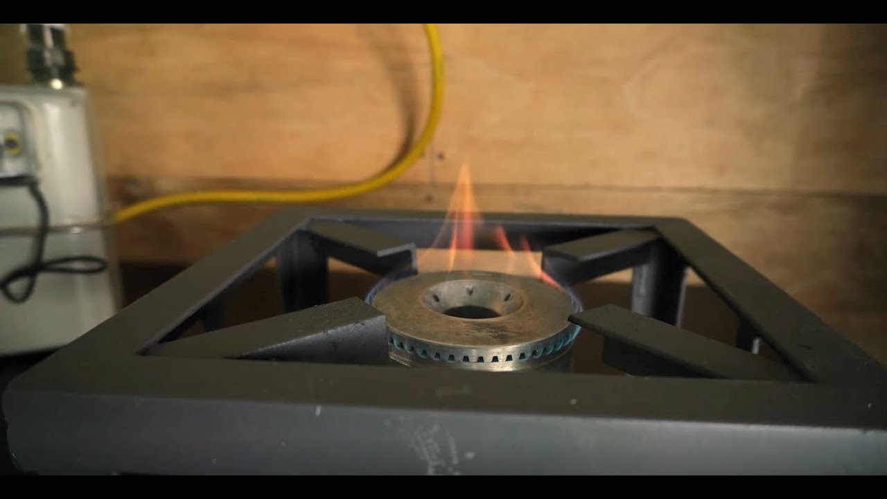 Cómo modificar una cocina de gas propano a biogas