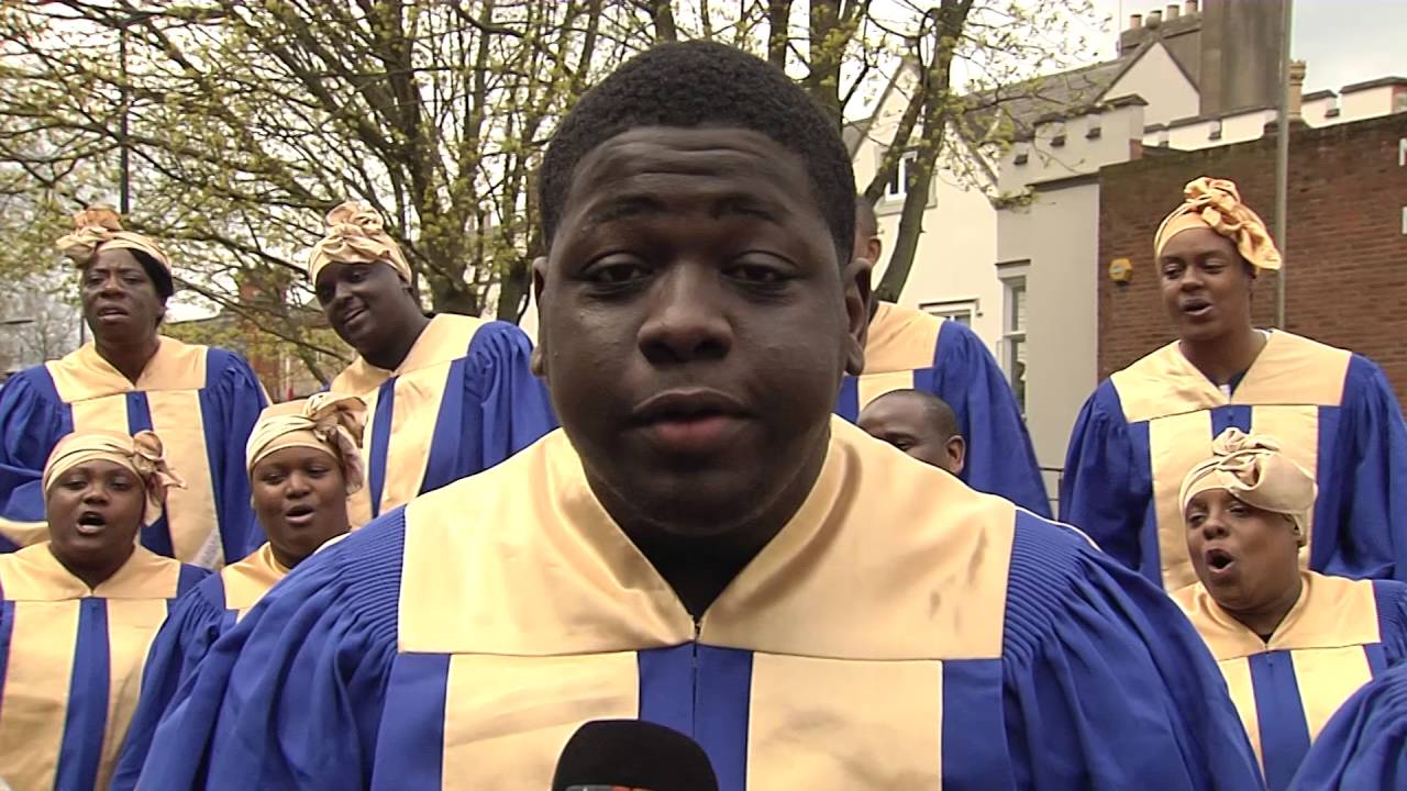 UNSEEN footage of DMU gospel choir on Sky Sports News